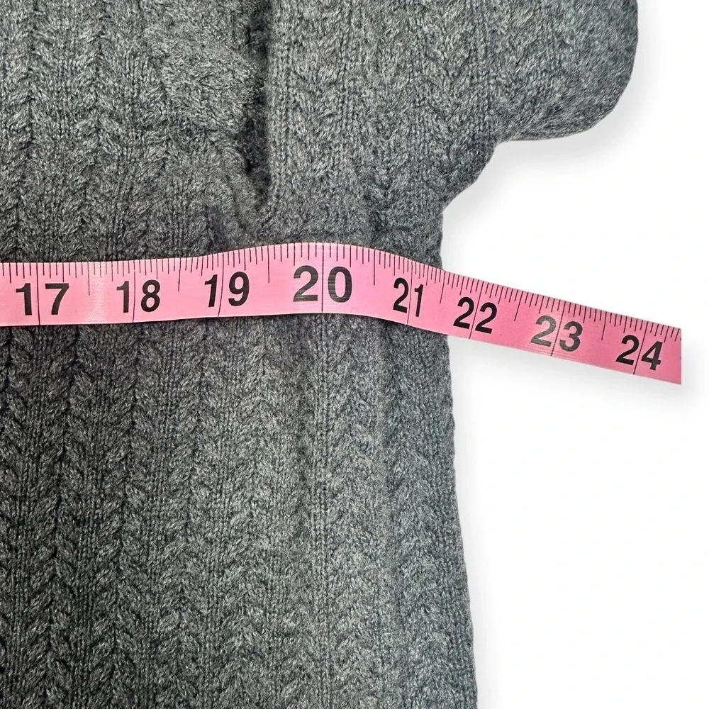 Jos. A. Bank Reserve Cotton Cashmere Preppy Sweater Grey Excellent Large Mens